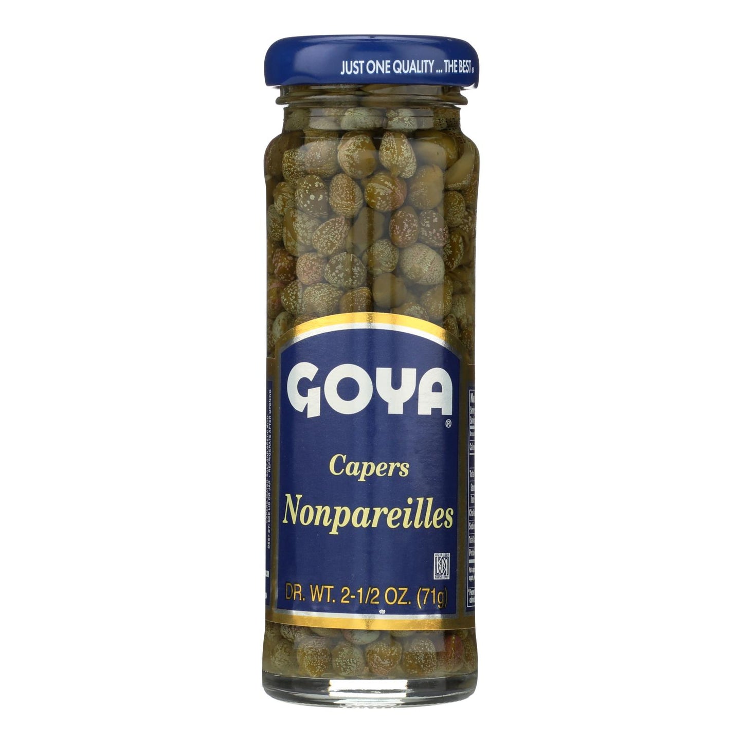 Goya - Capers Nonpareil - Case of 12-2.5 Ounce