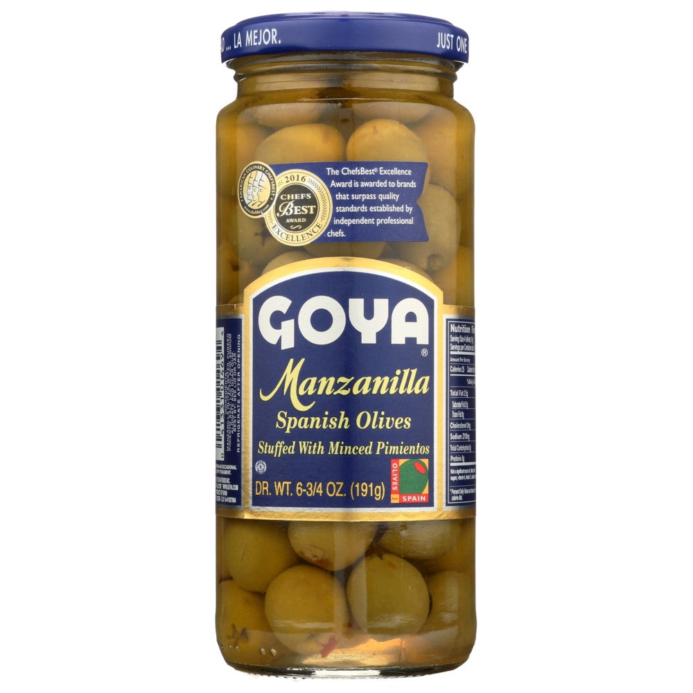 Goya Olive Stfd Manznla - 7 Ounce,  Case of 24