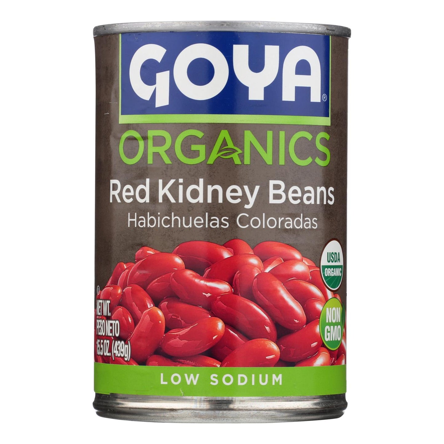 Goya - Beans Rd Kdny Lo Sod - Case of 24-15.5 Ounce