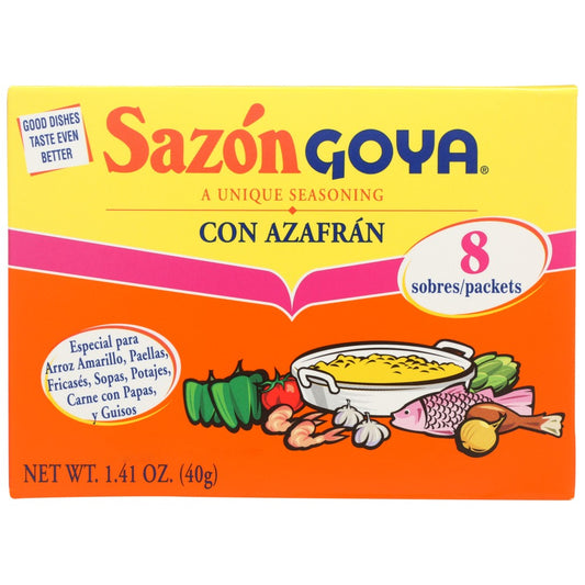 Goya® ,  Sazon Arzfran 1.41Oz 1.41 Ounce,  Case of 36