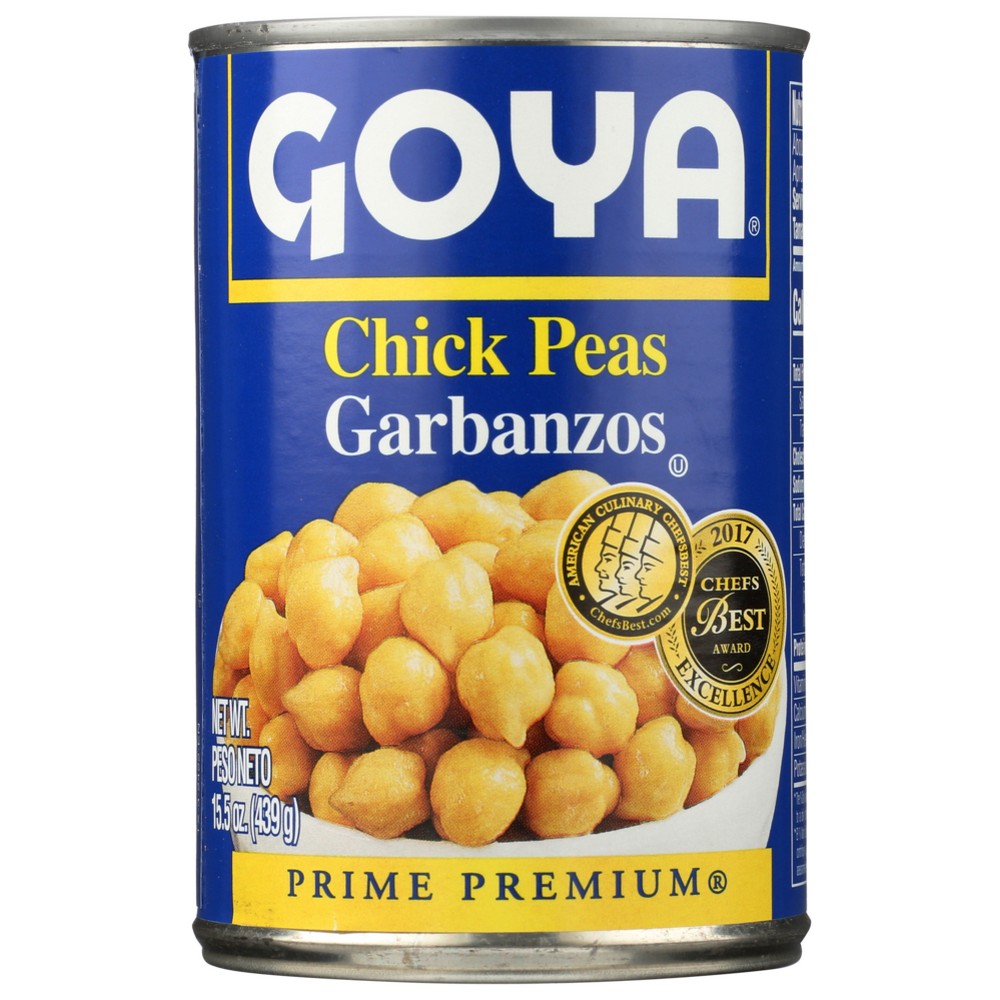 Goya® 10028,  Chick Peas 15.5 Ounce,  Case of 24