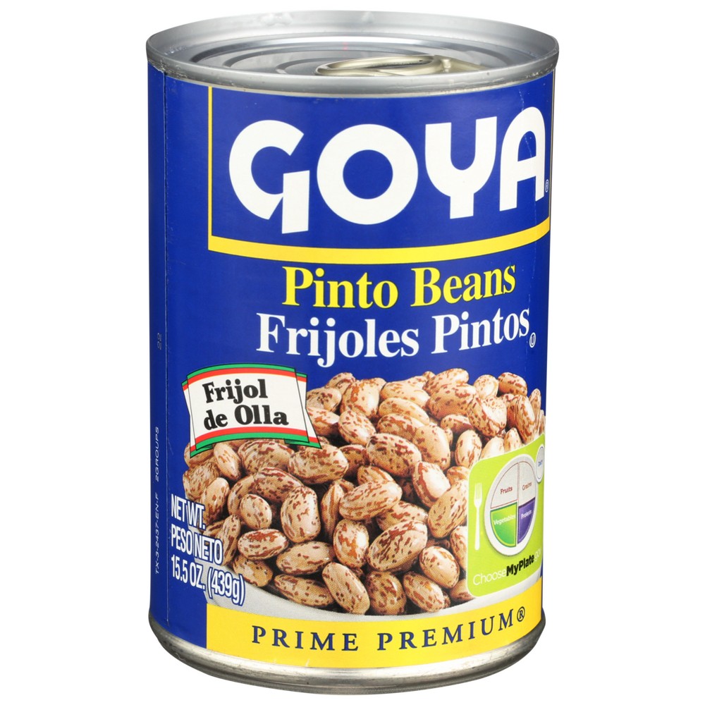 Goya® 4133112437, Goya Premium Pinto Beans, 15.5 Oz.,  Case of 24