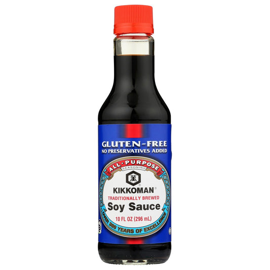 Kikkoman Sauce Soy Gluten Free - 10 Ounce,  Case of 6