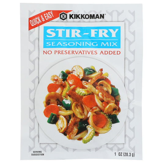 Kikkoman 04093,  12 1 Wt Oz Stir-Fry Mix 1 Ounce,  Case of 12