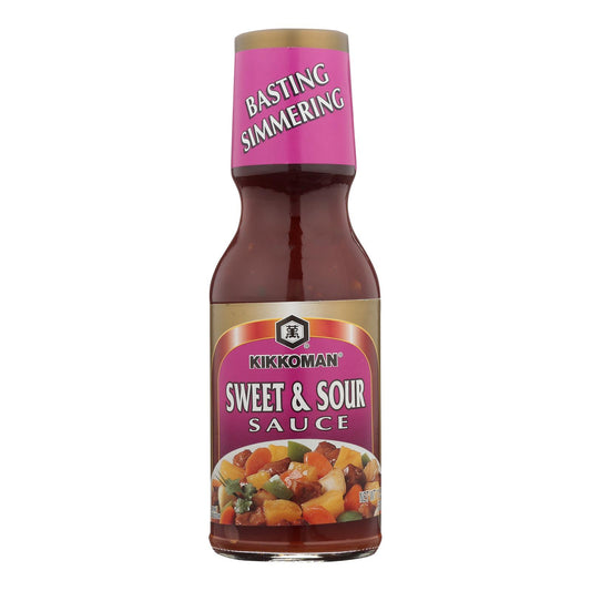 Kikkoman Soy Sauce - Sweet and Sour - Case of 12 - 11.5 Ounce.