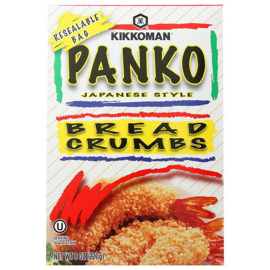 Kikkoman 05004, Kikkoman Panko Bread Crumbs, 8 Oz.,  Case of 12