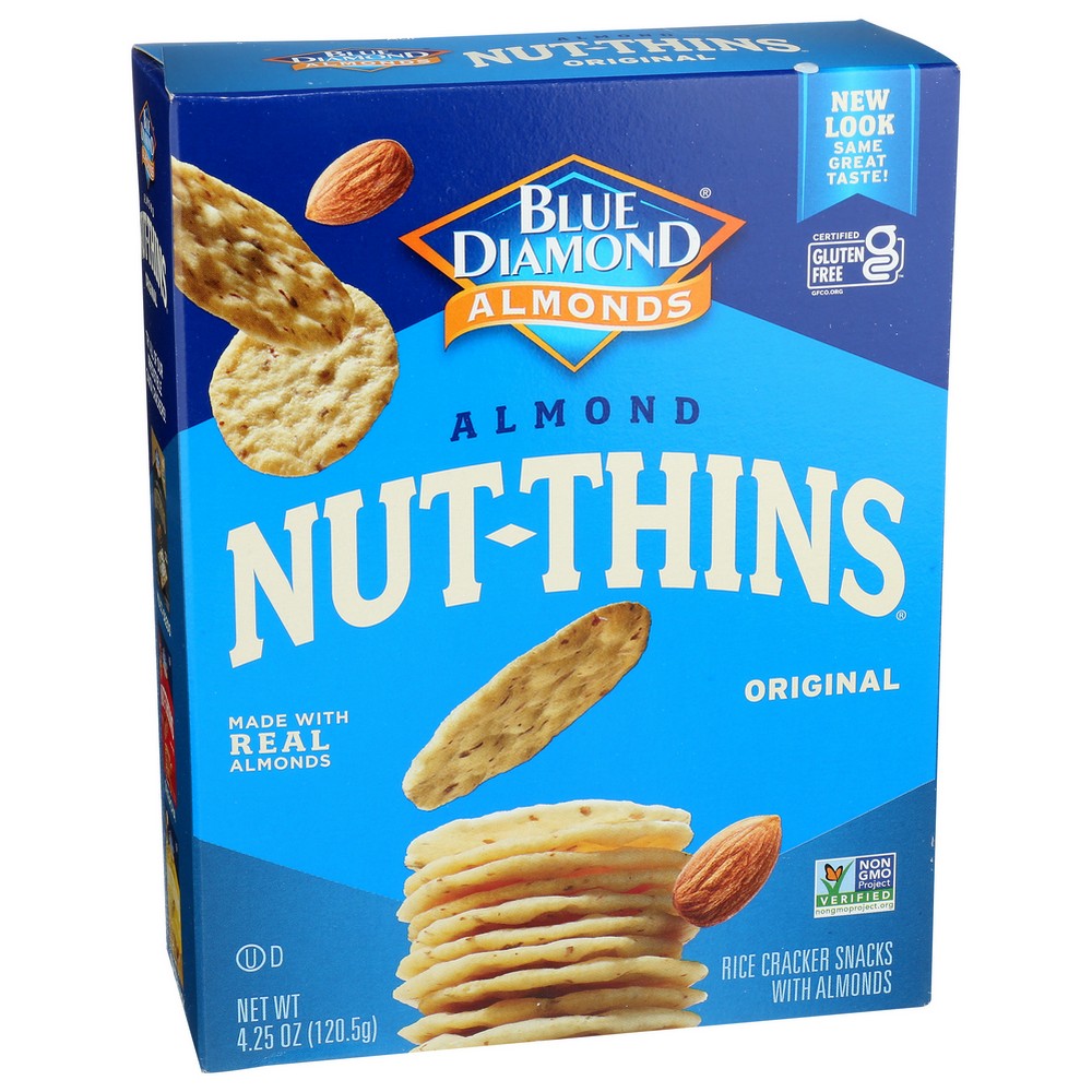 Blue Diamond Almonds®  04426,  Almond Nut-Thins® 4.25 Ounce,  Case of 12