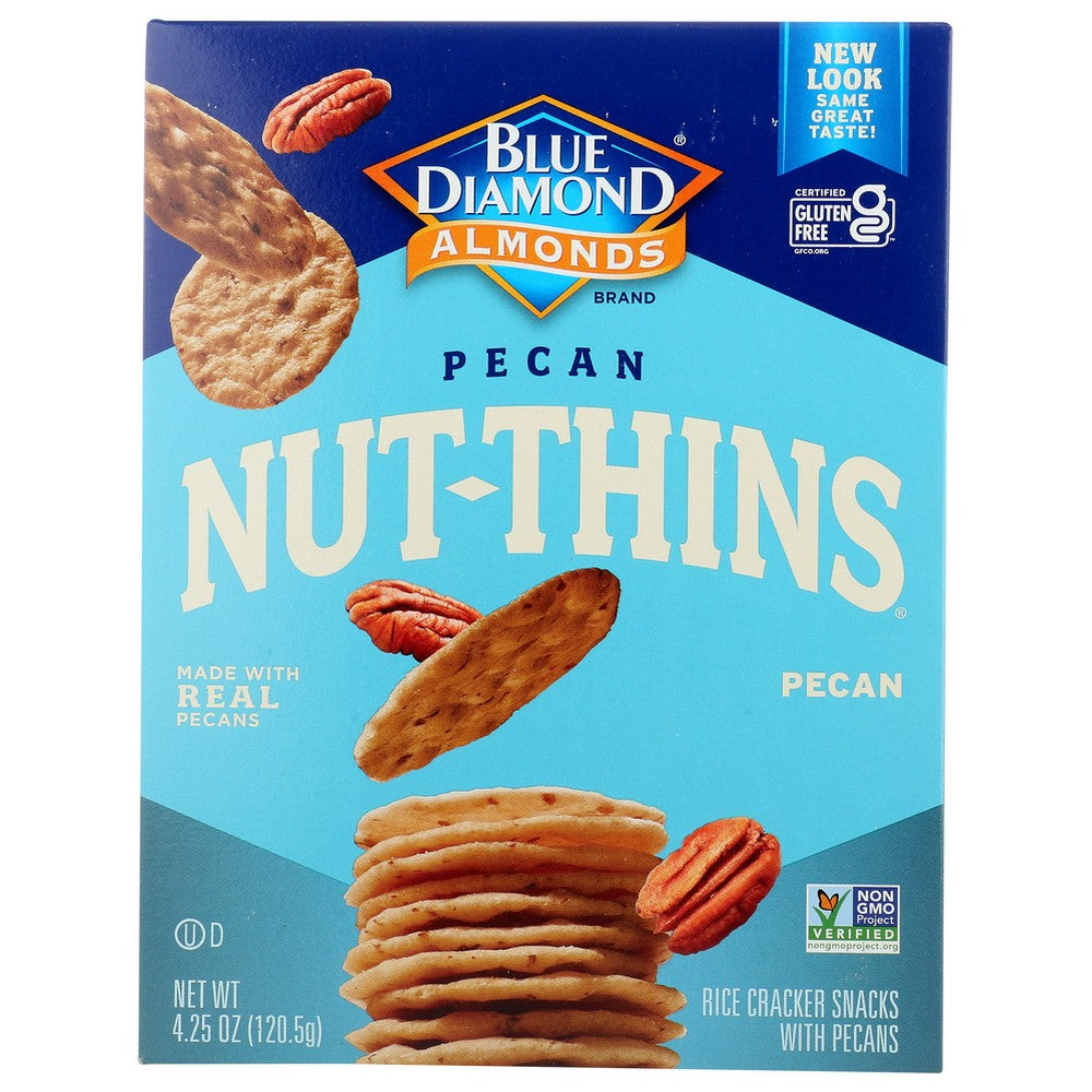 Blue Diamond Almonds®  04428,  Pecan Nut-Thins® 4.25 Ounce,  Case of 12