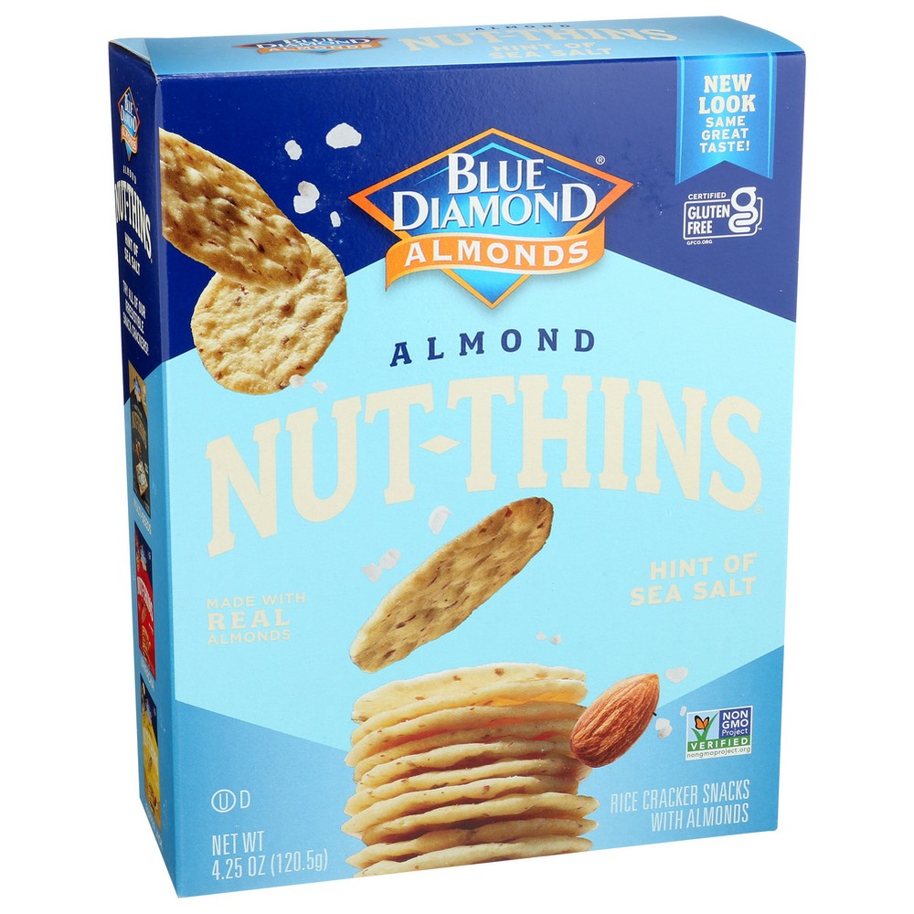 Blue Diamond Almonds®  05278,  Almond Nut-Thins® 4.25 Ounce,  Case of 12