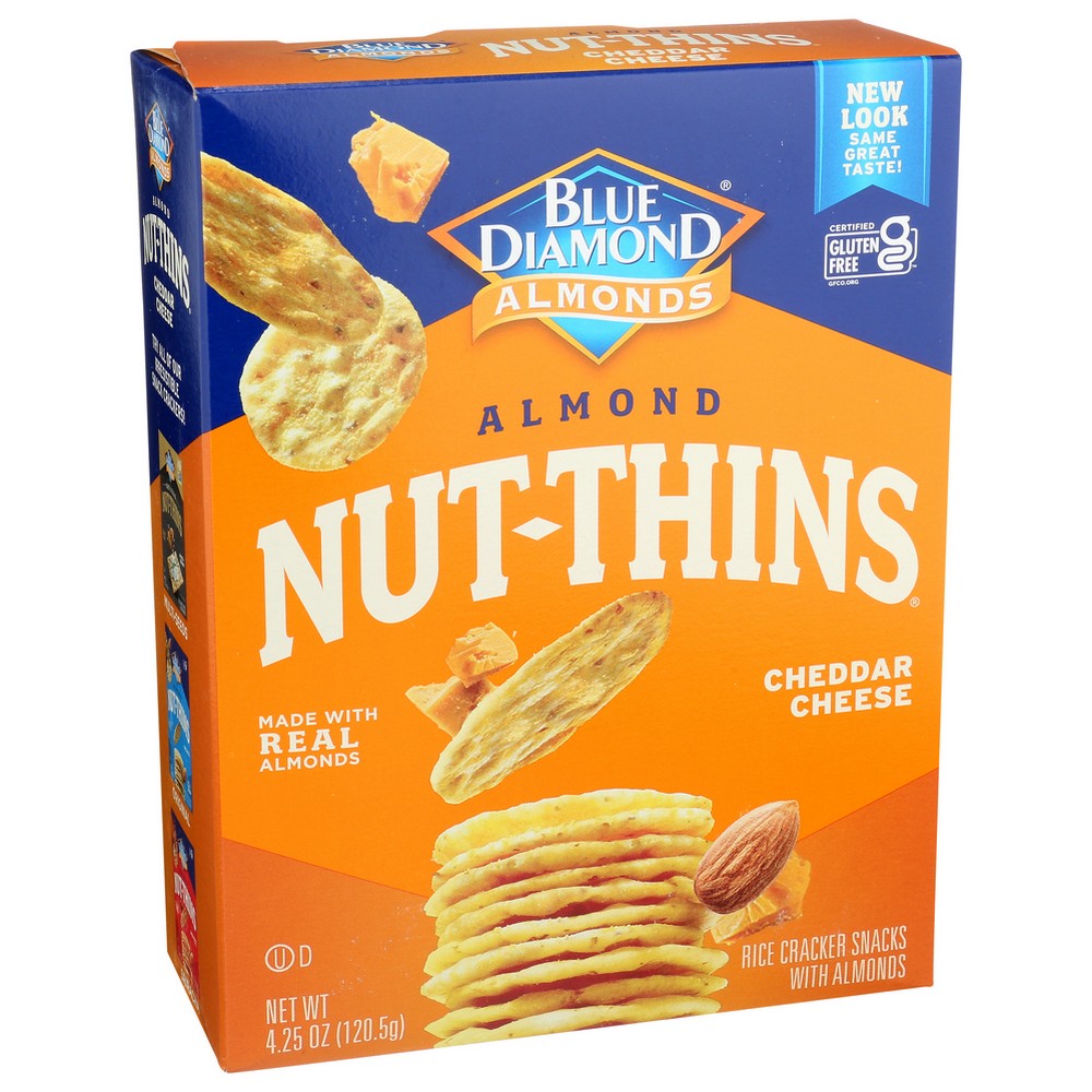 Blue Diamond Almonds®  05401,  Almond Nut-Thins® 4.25 Ounce,  Case of 12