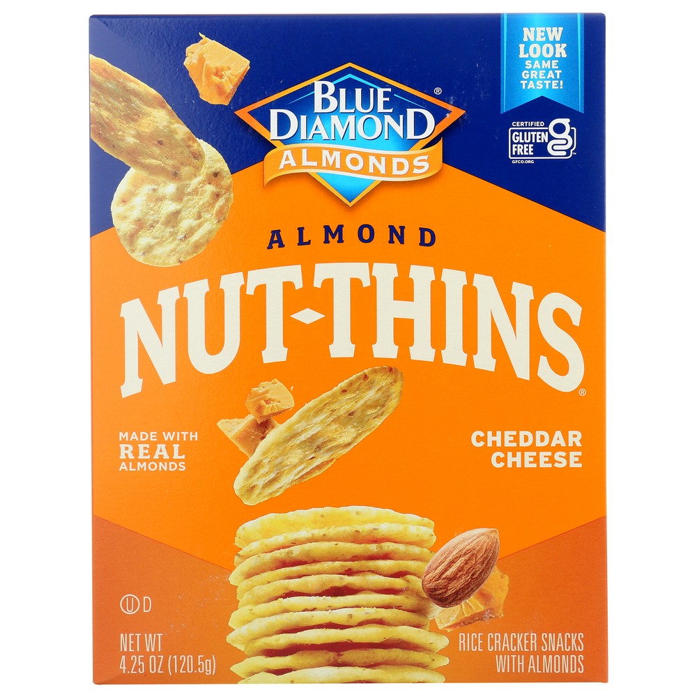 Blue Diamond Almonds®  05401,  Almond Nut-Thins® 4.25 Ounce,  Case of 12