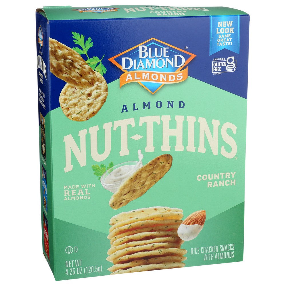 Blue Diamond Almonds®  05404,  Almond Nut-Thins® 4.25 Ounce,  Case of 12