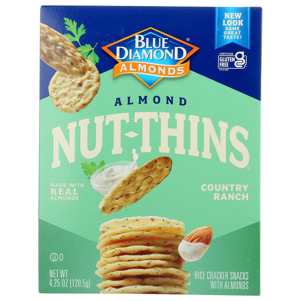 Blue Diamond Almonds®  05404,  Almond Nut-Thins® 4.25 Ounce,  Case of 12