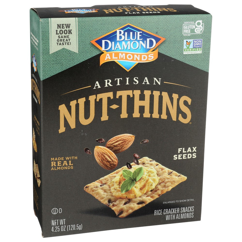 Blue Diamond Almonds®  10908,  Artisan Nut-Thins® 4.25 Ounce,  Case of 12