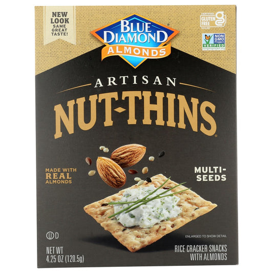 Blue Diamond Almonds®  10910,  Artisan Nut-Thins® 4.25 Ounce,  Case of 12