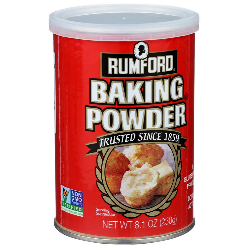 Rumford Baking Powder - 8 Ounce, Case of 12