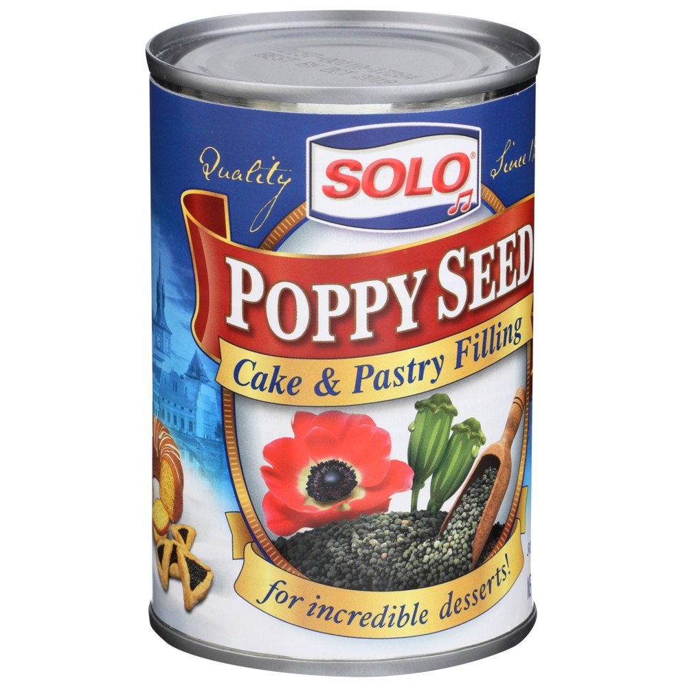 Solo Filling Poppy - 13 Ounce,  Case of 6