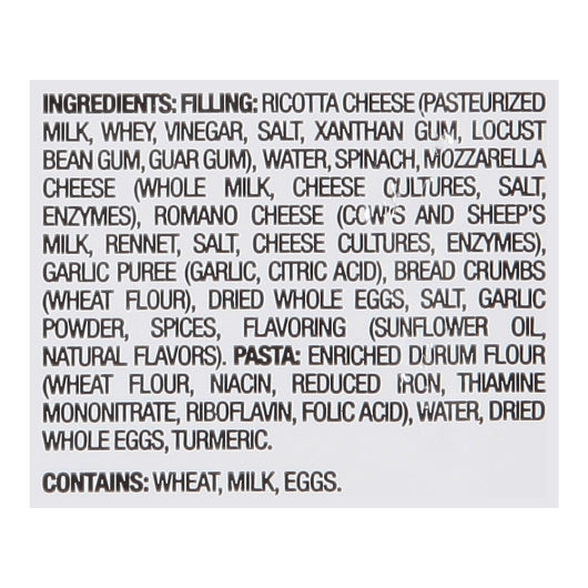 Celentano Spinach And Cheese Ravioli, 20 Ounces, 12 Per Case