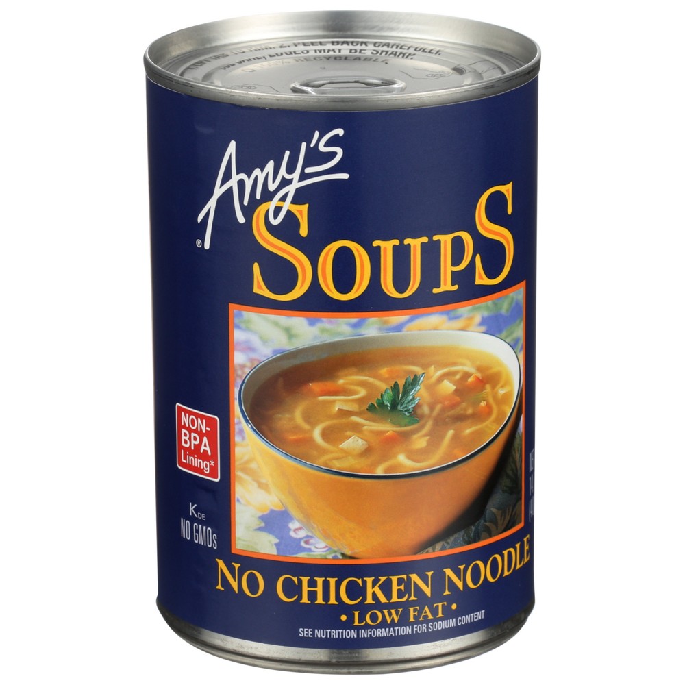 Amy's® 503, Amy's No Chicken Noodle Soup, Vegan,  Case of 12