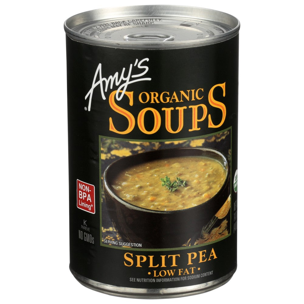 Amy's® 505, Amy’S Organicanic Split Pea Soup,  Case of 12