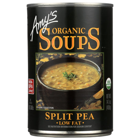 Amy's® 505, Amy’S Organicanic Split Pea Soup,  Case of 12