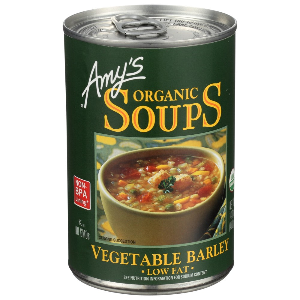 Amy's® 508, Amy's Vegetable Barley Soup, Vegan,  Case of 12