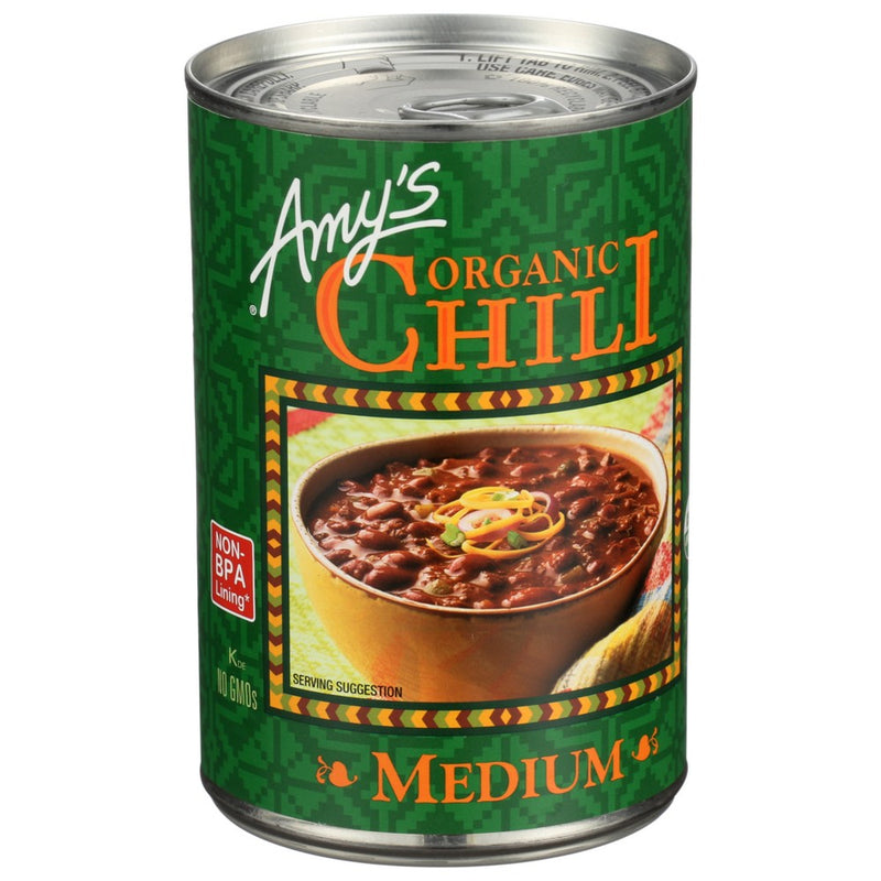 Amys Chili Medium  Organic - 15 Ounce, Case of 12