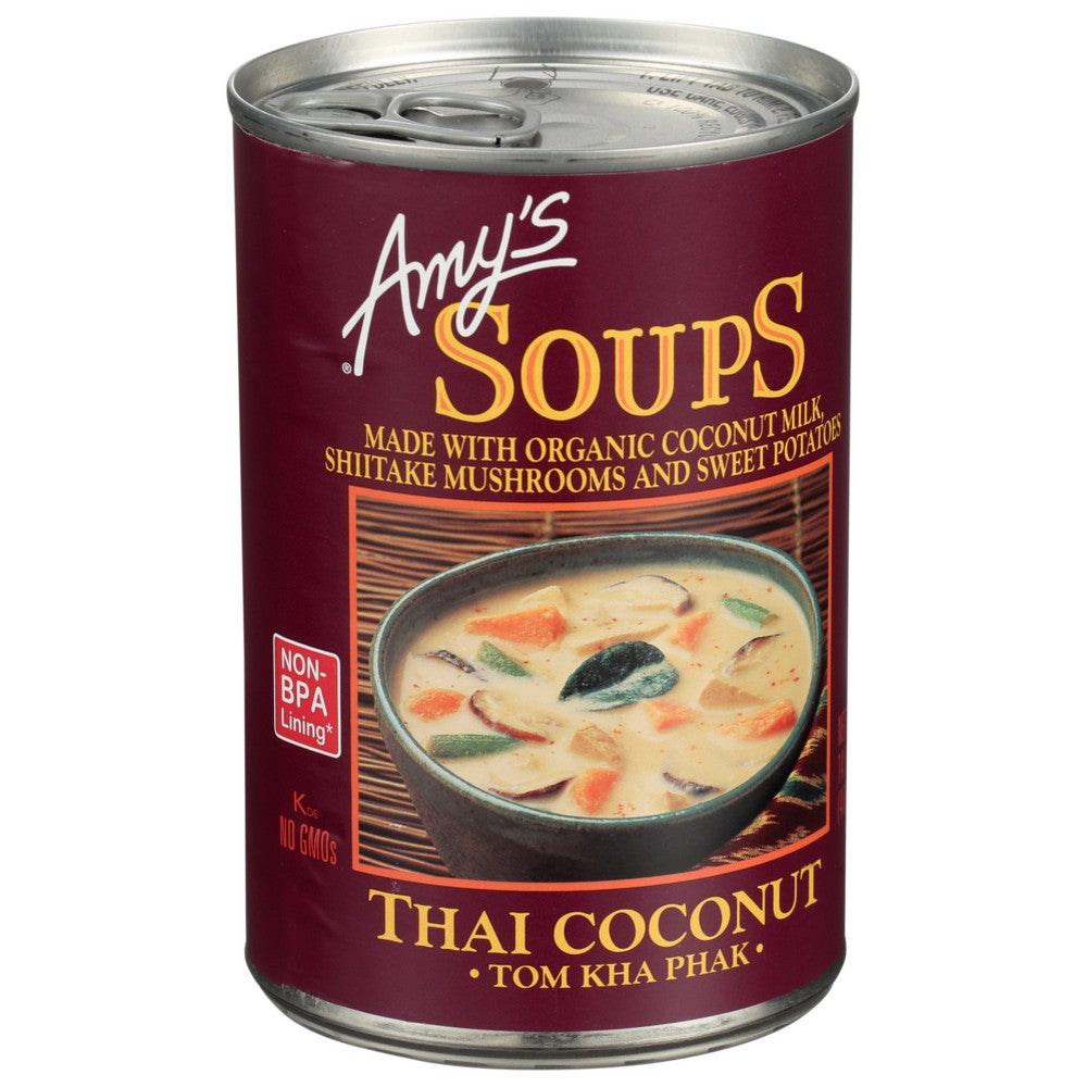 Amy's® 513, Amy’S Thai Coconut Soup (Tom Kha Phak),  Case of 12