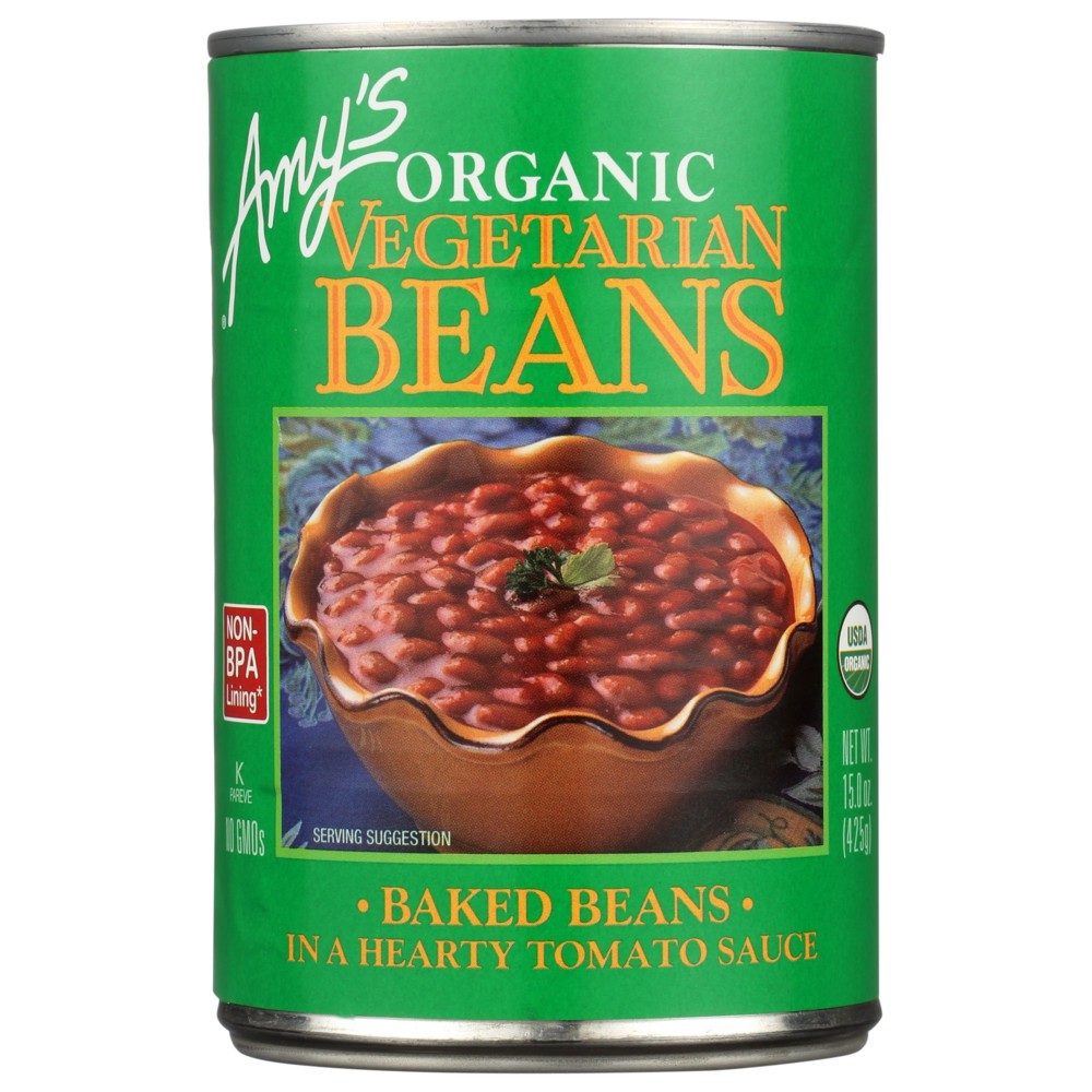 Amy's® 517, Amy's Organicanic Vegetarian Baked Beans In A Hearty Tomato Sauce, 15 Oz.,  Case of 12