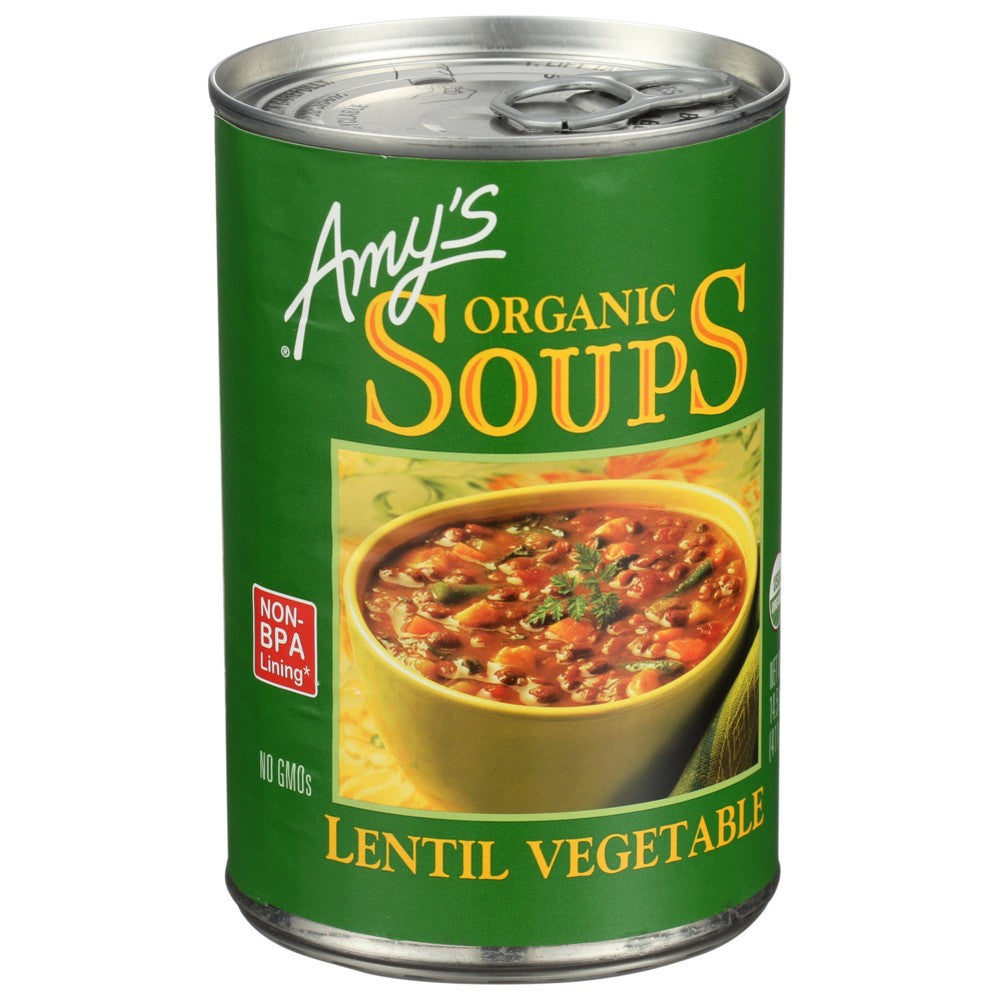 Amy's® 535, Amy's Lentil Vegetable Soup, Gluten Free,  Case of 12