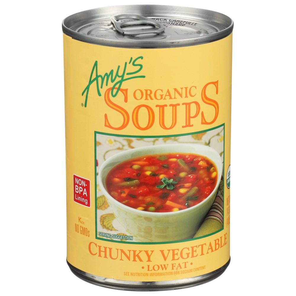 Amy's® 540, Amy’S Organicanic Chunky Vegetable Soup,  Case of 12