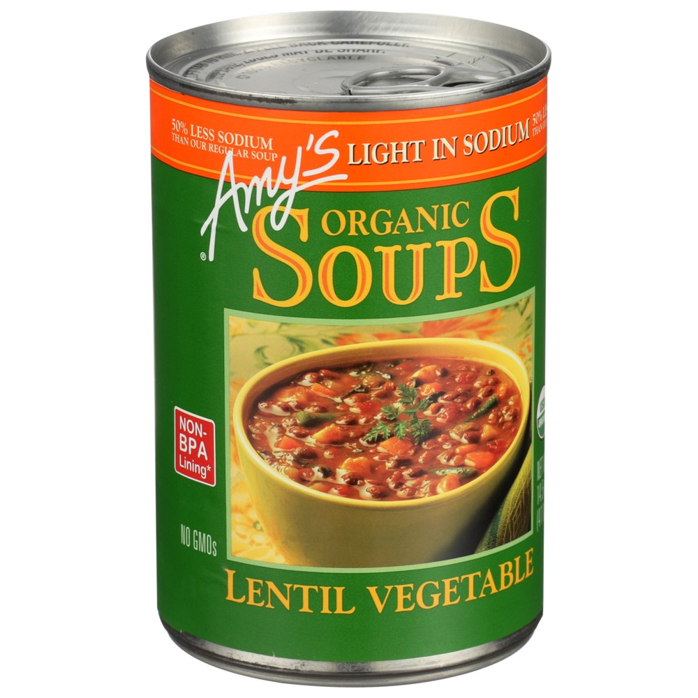 Amy's® 582, Amy’S Organicanic Lentil Vegetable Soup, Lis,  Case of 12