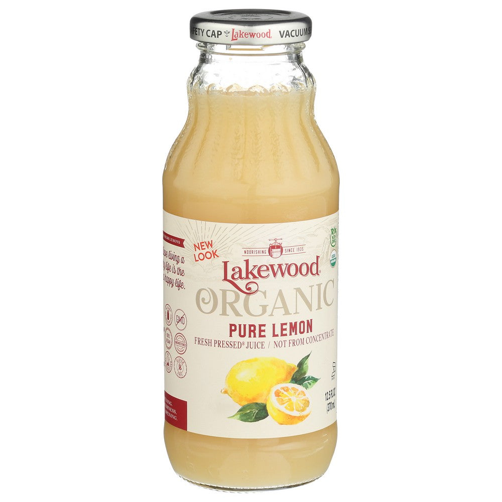 Lakewood® Low94, Juice Lemon Og Shelf Stable Juice 12.5 Fluid Ounce,  Case of 12