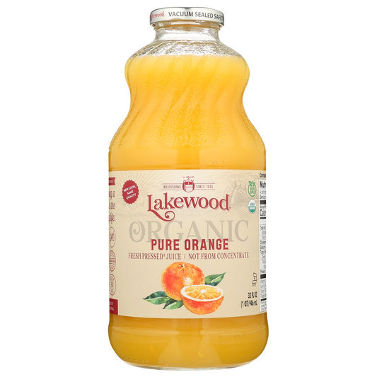 Lakewood ,  Juice Orange Organic 32 Fluid Ounce,  Case of 6