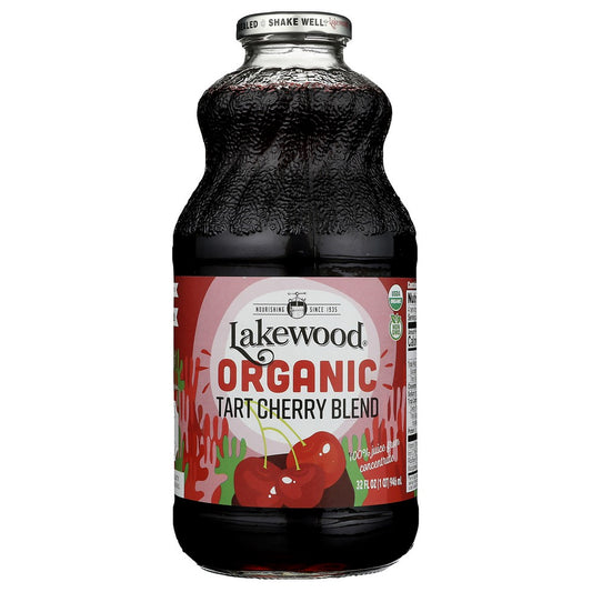 Lakewood Loq19, Juice Cherry Tart Og Organicanic Tart Cherry Blend 32 Fluid Ounce,  Case of 6