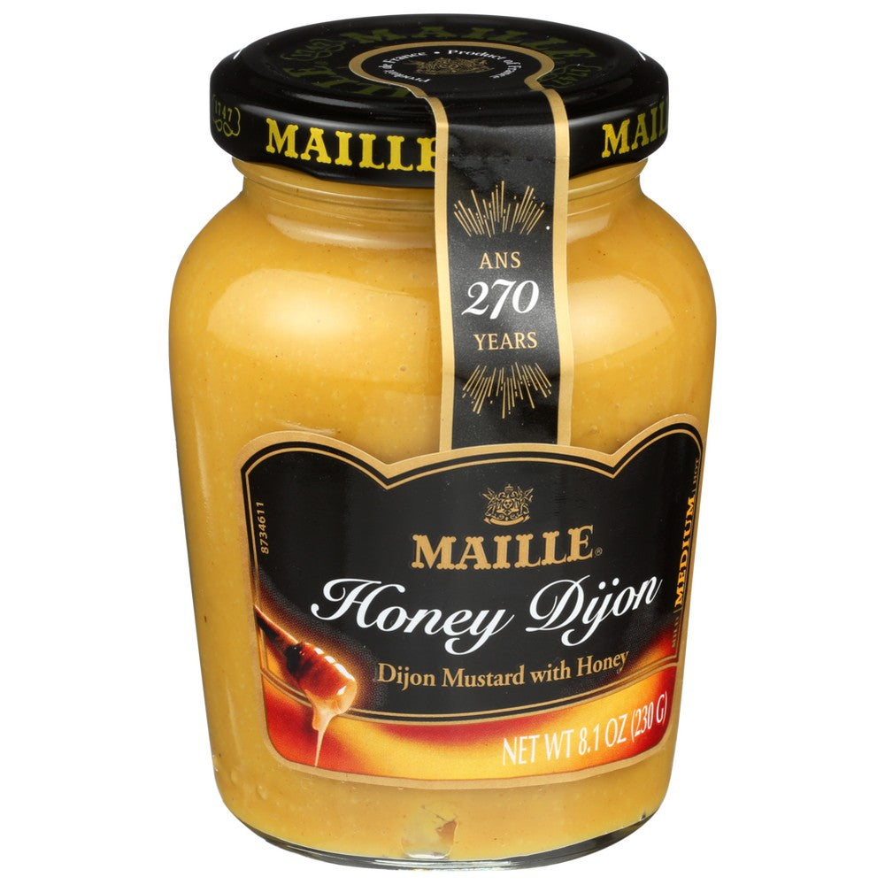 Maille 91007/6Pk, Maille Honey Dijon Mustard, 8.1 Oz. Jar,  Case of 6