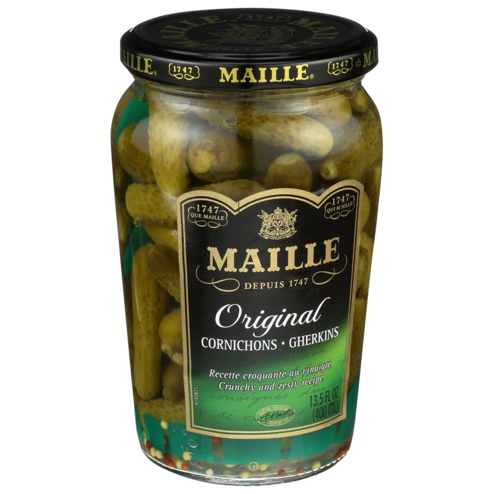 Maille 91010, Maille Cornichons, 13.5 Fl. Oz. Jar,  Case of 12