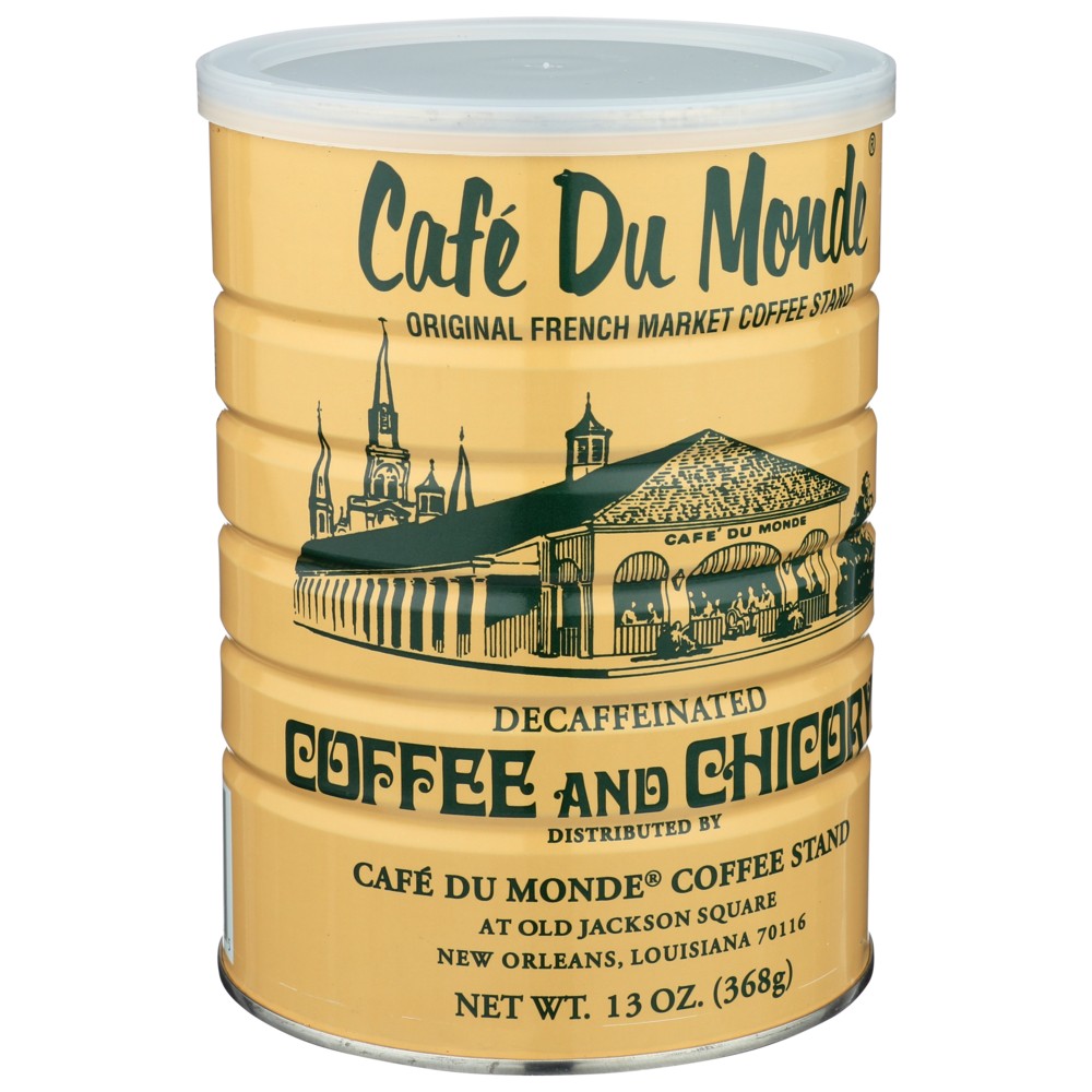 Café Du Monde 2012,  Decaf Coffee And Chicory 13 Ounce,  Case of 12