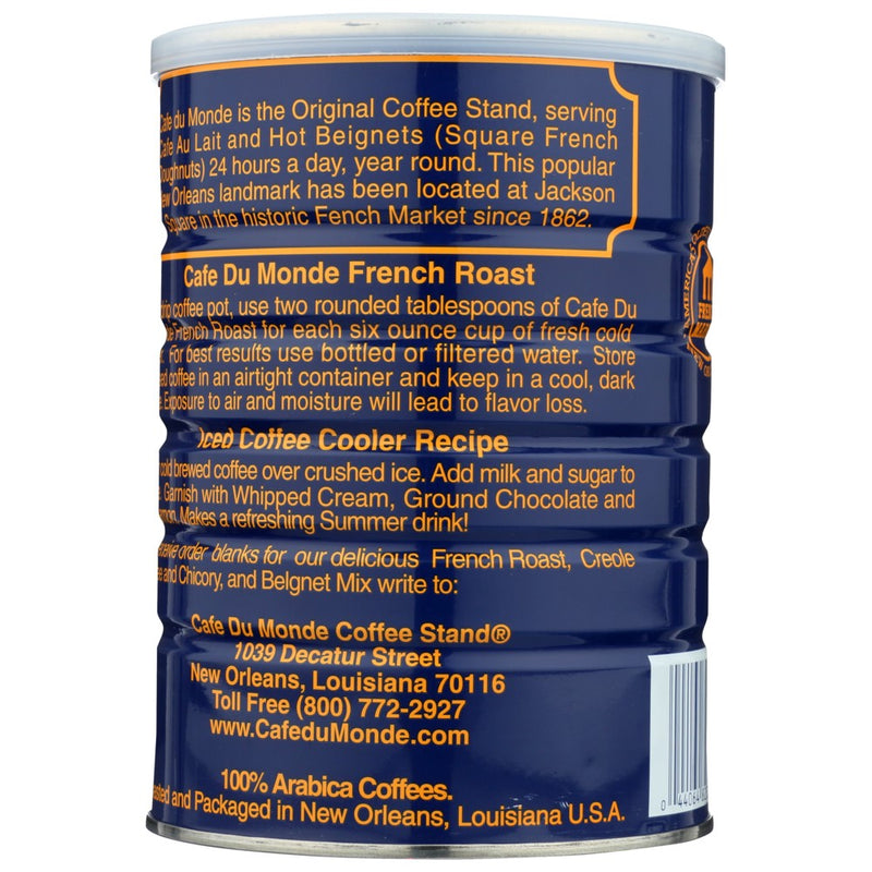 Cafe Du Mond Coffee French Roast - 13 Ounce, Case of 12