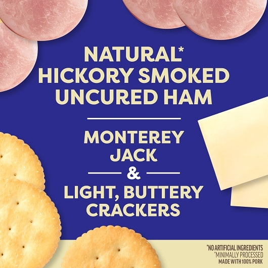 Oscar Mayer Natural Single Serve Ham Convenience Meal, 3.3 Ounce Size - 7 Per Case.