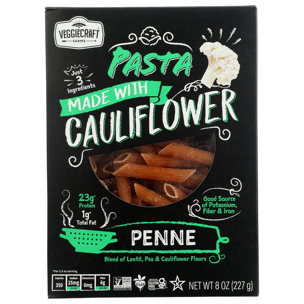 Veggiecraft Pasta Penne Cauli - 8 Ounce, Case of 6