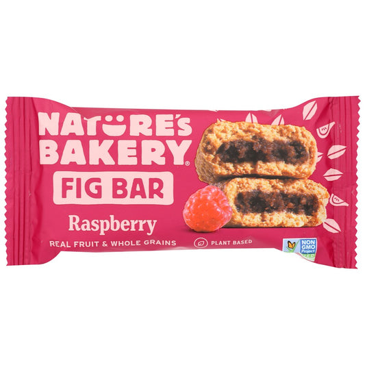 Nature's Bakery , Raspberry Whole Wheat Fig Bar 2 Ounce,  Case of 12