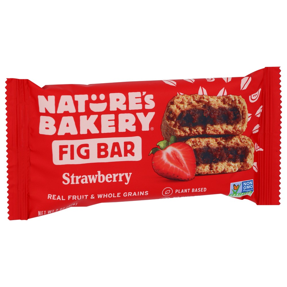 Nature's Bakery 1501090090, Nature’S Bakery Fig Bar, Strawberry, 2 Oz.,  Case of 12