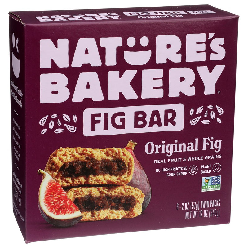 Natures Bakery Bar Fig Ww 6ct - 12 Ounce, Case of 6