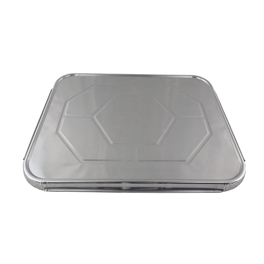 Western Plastics Half Steam Foil Lid, 100 Each, 50 Per Case
