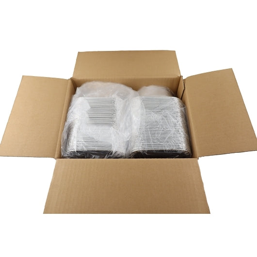 Western Plastics Third Steam Deep Containers, 100 Each