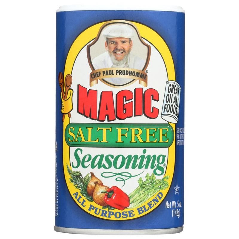 Magic Seasoning Blends Seasoning Salt Free - 5 Ounce, Case of 6