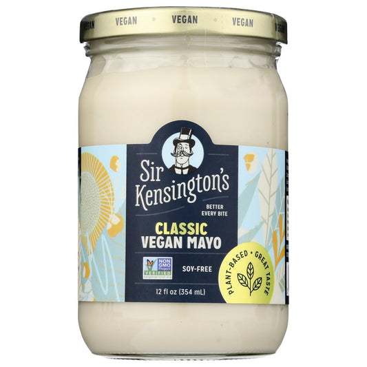 Sir Kensington 67917736, Classic Sir Kensington Vegan Mayo Classic 12 Fluid Ounce,  Case of 6