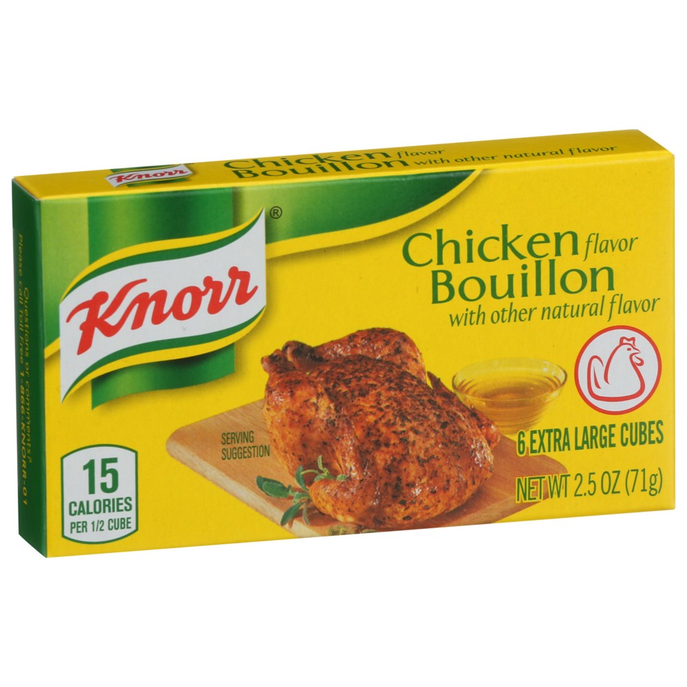 Knorr , Knorr Chicken Flavor Bouillon, 6 Count,  Case of 24