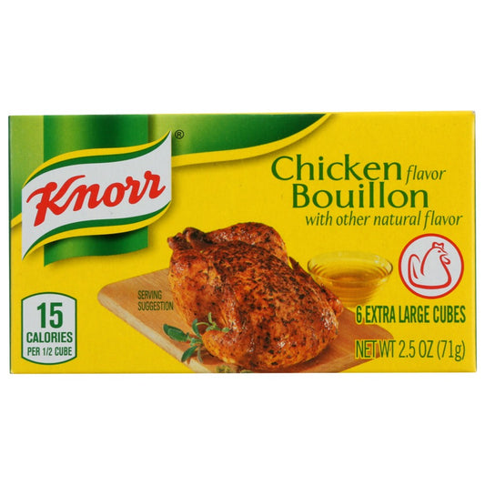 Knorr , Knorr Chicken Flavor Bouillon, 6 Count,  Case of 24